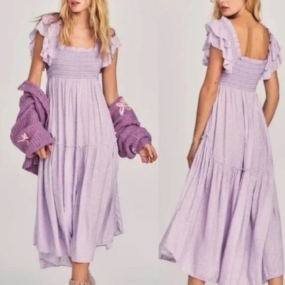 Loveshackfancy Burnley Midi Dress - Picture 3 of 8